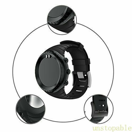 Replacement Rubber Watch band Suunto Core Strap for Suunto Core SS014993000