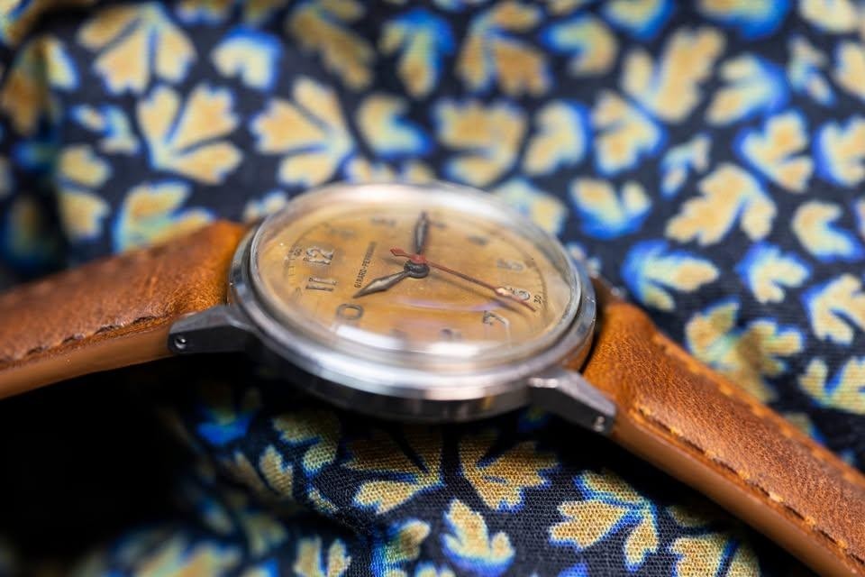 Girard-Perregaux Pre-Seahawk Watch – Tropical Dial – Cal 1194 – WWII 1945