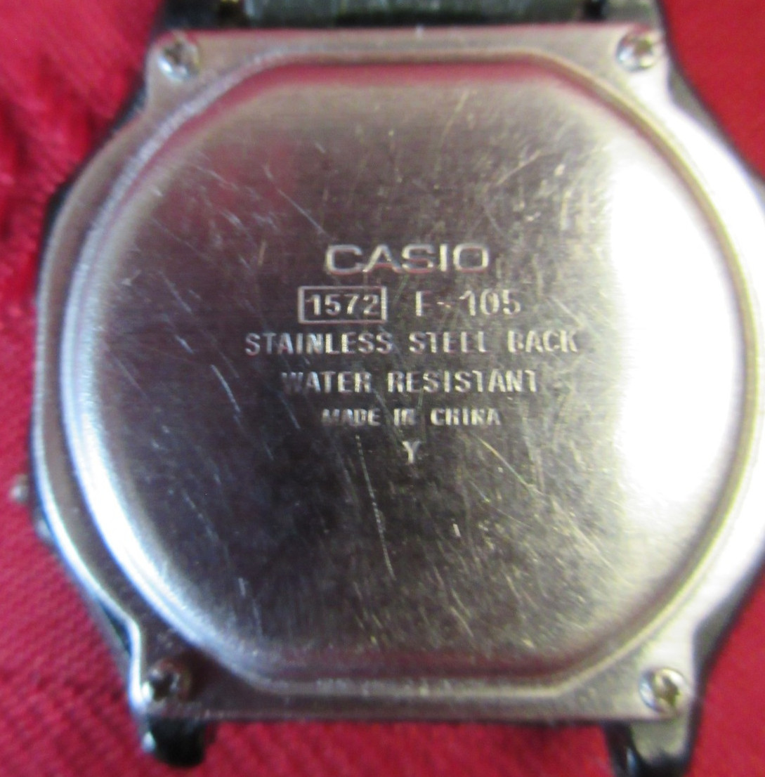 Vtg Casio Digital Watch Lot G-Shock Calculator CA53W W96H F105 A158W A153 Parts
