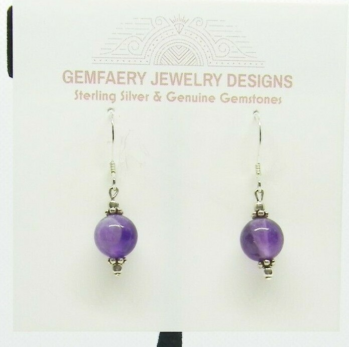 Sterling Silver “NAME YOUR STONE” Gemstone Petite Dangle Earrings…Handmade USA