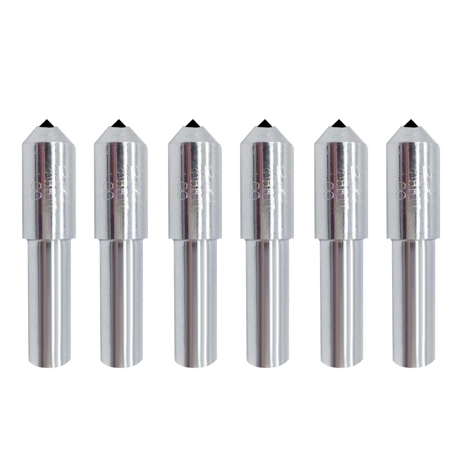 6pc Diamond Dresser Set – Single Point Grinding Wheel Dresser Tool with Tapered