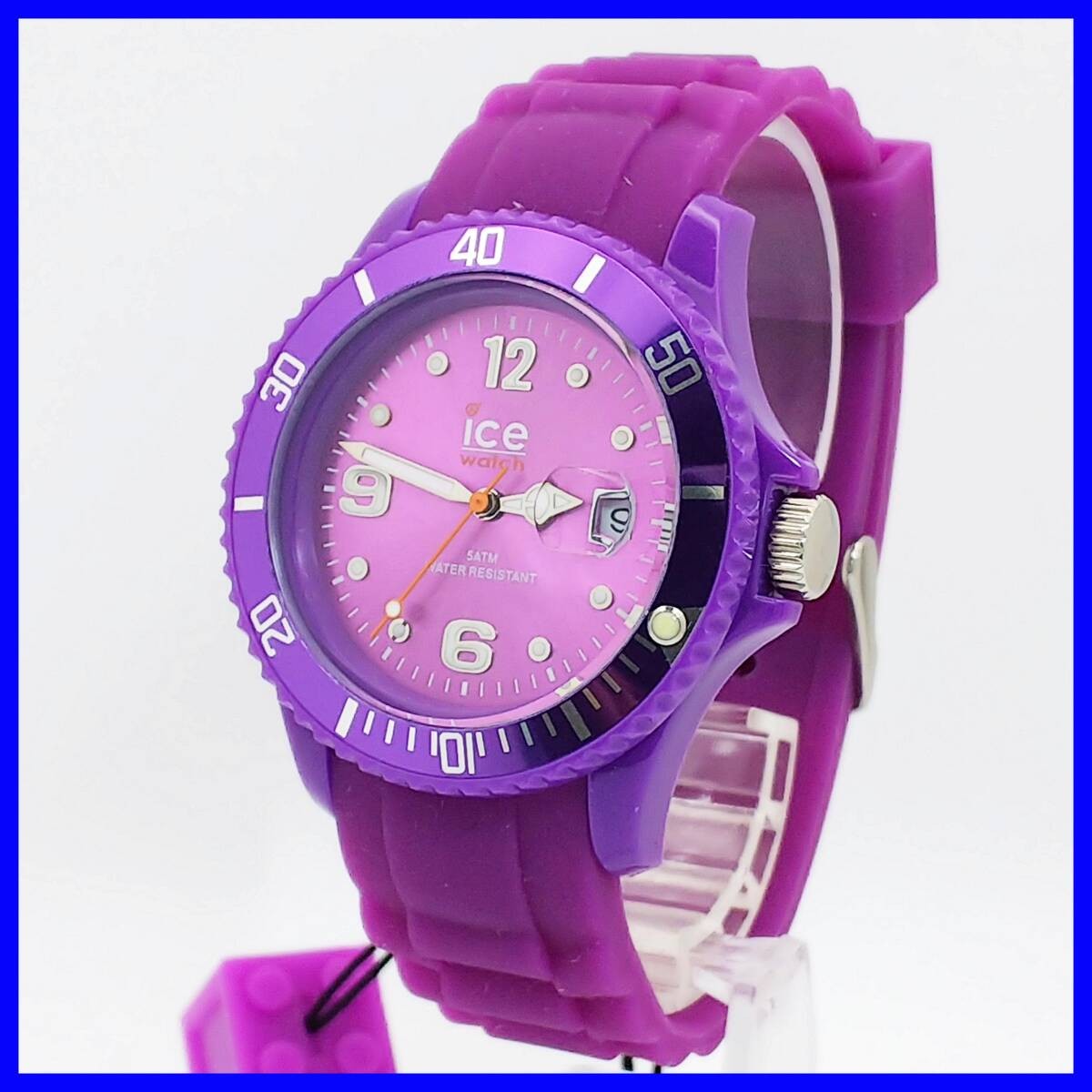 1202 ICE Watch New Working Item Tag Attached Purple Watch SI.PE.U.S.09