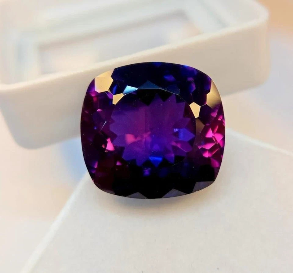 Very Clean 9.50 CT Natural Purple-Blue Tanzanite Certified Loose Gemstone