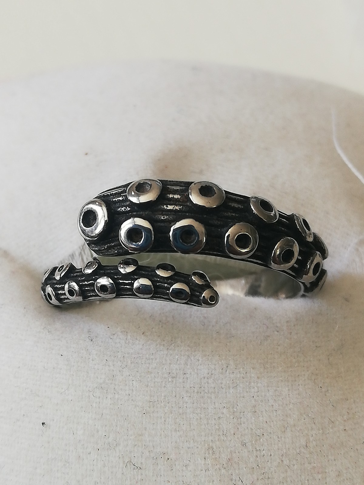 Titanium Octopus Stainless Steel Size 11 Biker Gothic Ring New