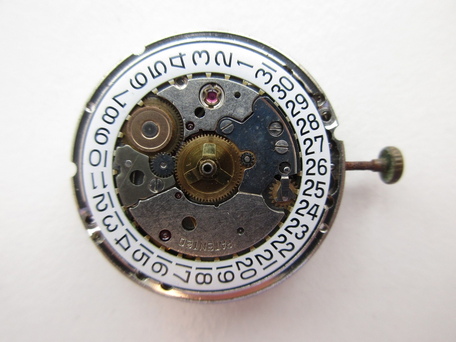 ETA cal. 2783 Swiss made automatic 25 jewels watch movement – white date at 3