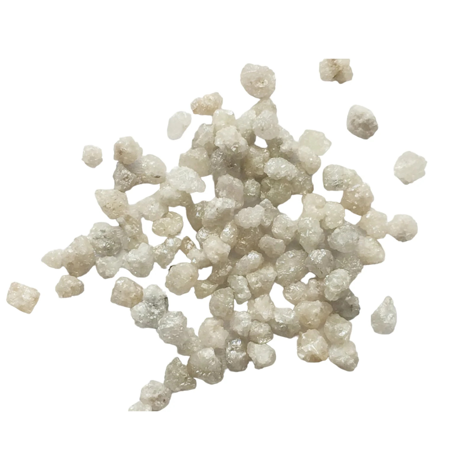 2.5-4.5mm White Raw Diamonds, White Rough Diamonds, Rough Diamond, Uncut Diamond