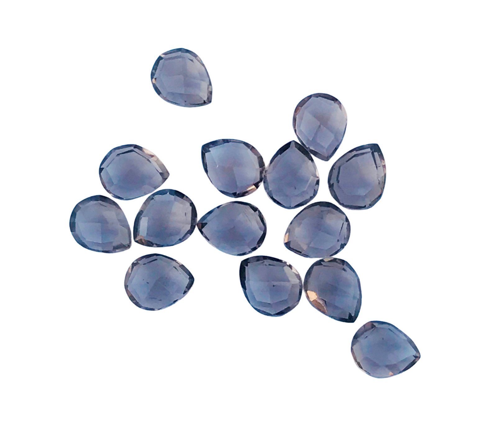 20 Pcs Faceted Smoky Hydro Quartz Loose Gemstone -6x8mm-10x20mm Approx.
