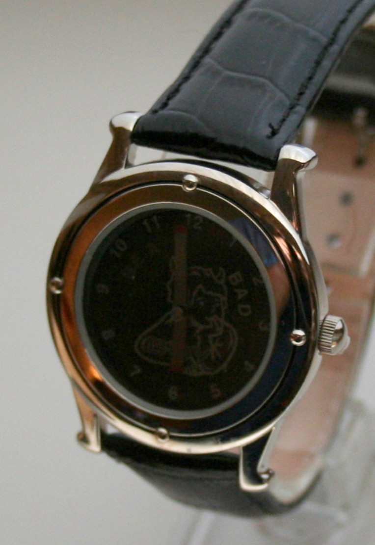 Rare Boy London Changing Dial Good / Bad Devil LCD Watch New NOS 1990s