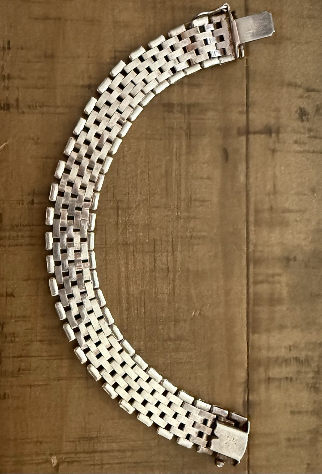 Milor Italy Sterling Silver Bracelet SZ-7” 20-Grams