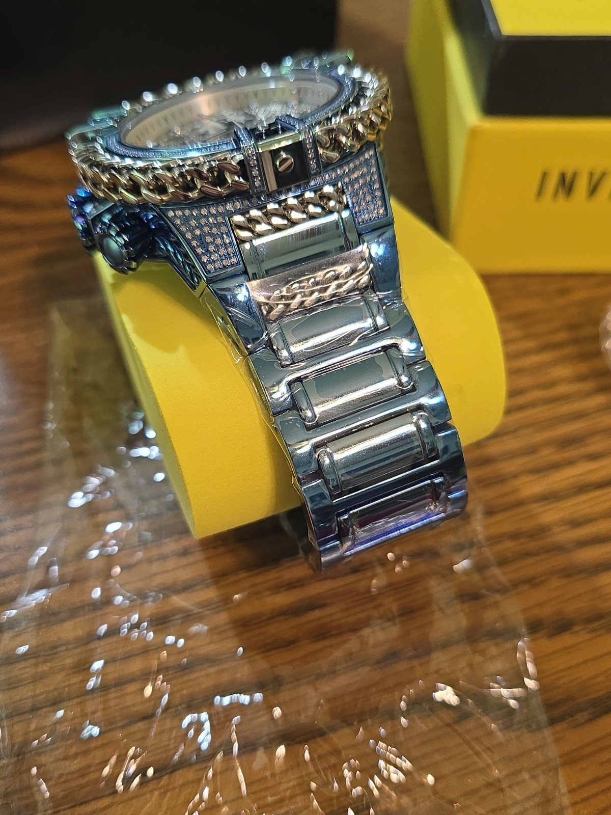 New Invicta Reserve Bolt Hercules 34282 Lim Ed Ice Blue Ronda Z60 539 Gen Diamon