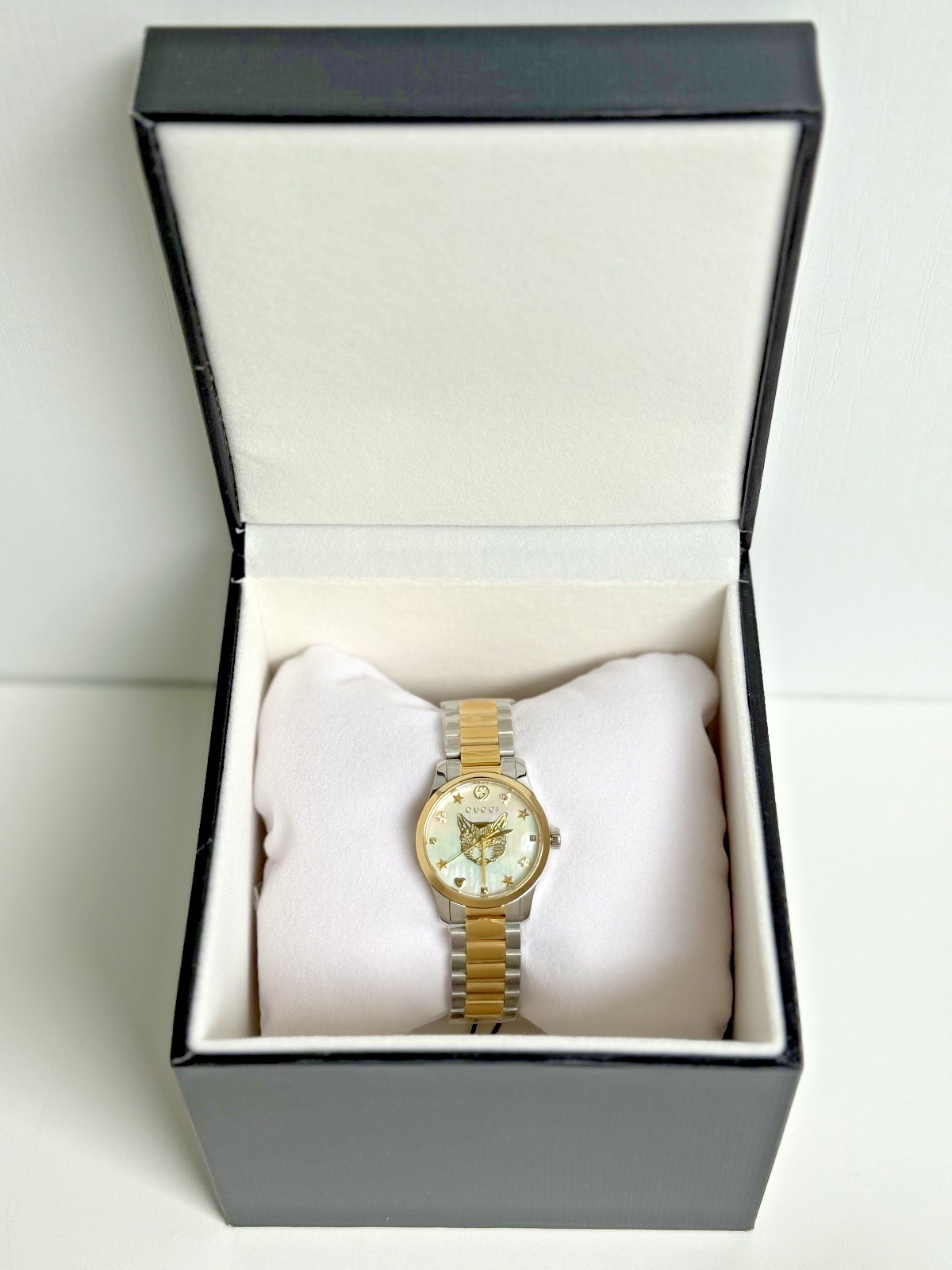 Gucci G-timeless YA1265012 27mm Stainless Steel Case and Band Women’s Watch