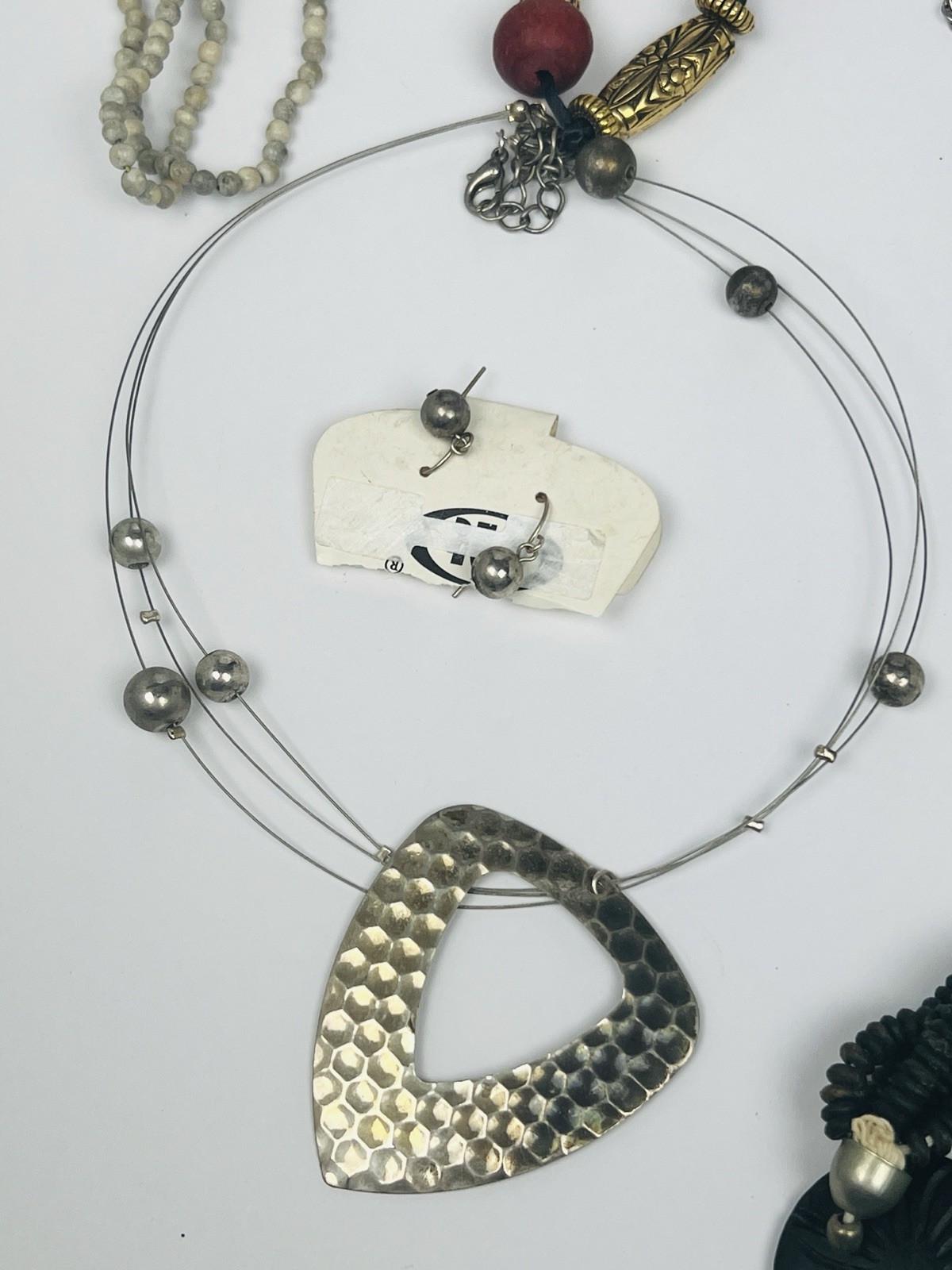 ✨VTG Lot Of 18 Vintage Necklaces & Belt, Chains, Gold silver Tone Varies Styles