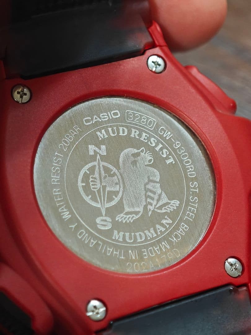 G SHOCK GW 9300RD Mudman Radio Solar