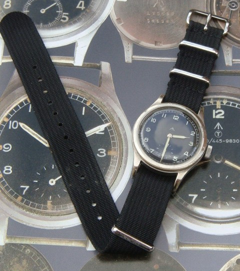 Record Dirty Dozen Military issue WWW WW2 vintage watch sterile dial full srvice