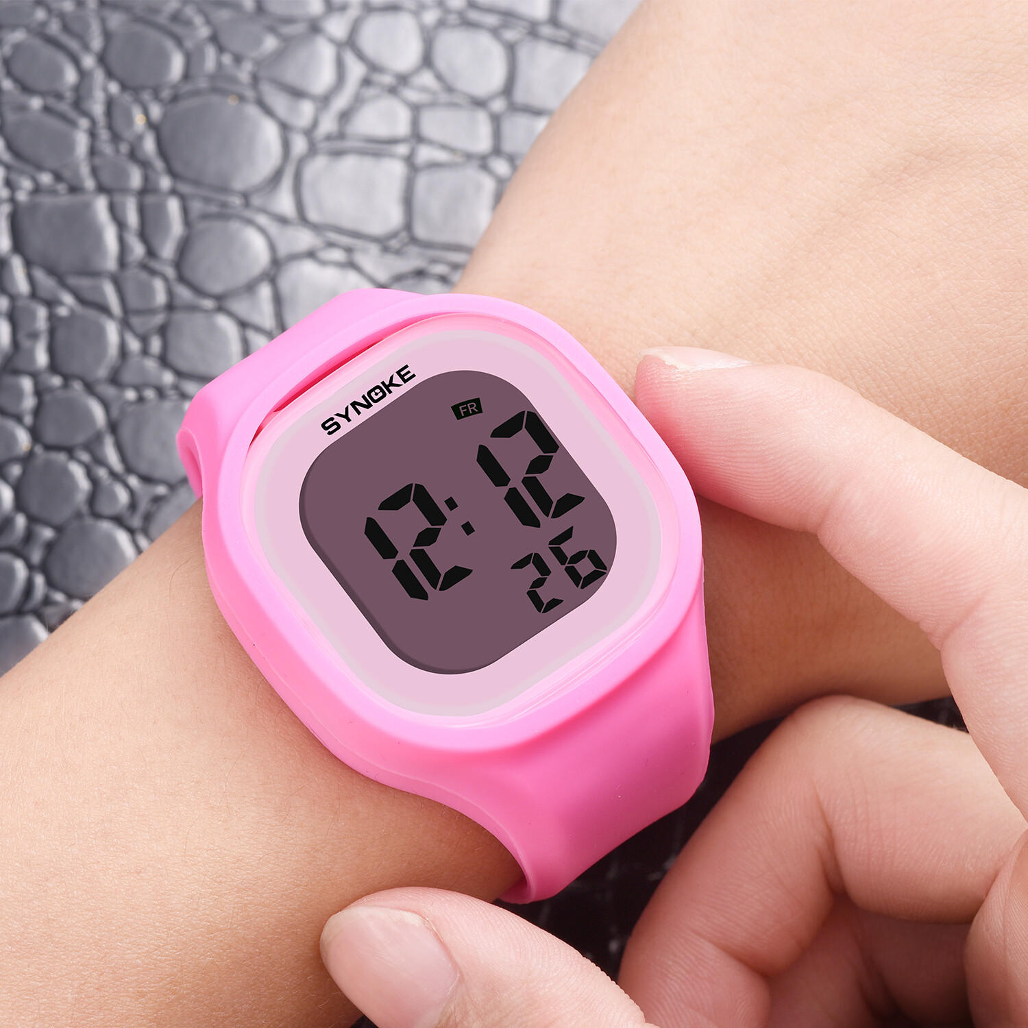 Electronic Wrist Watch Waterproof Kids Boys Girls Gift LED Sports Digital US