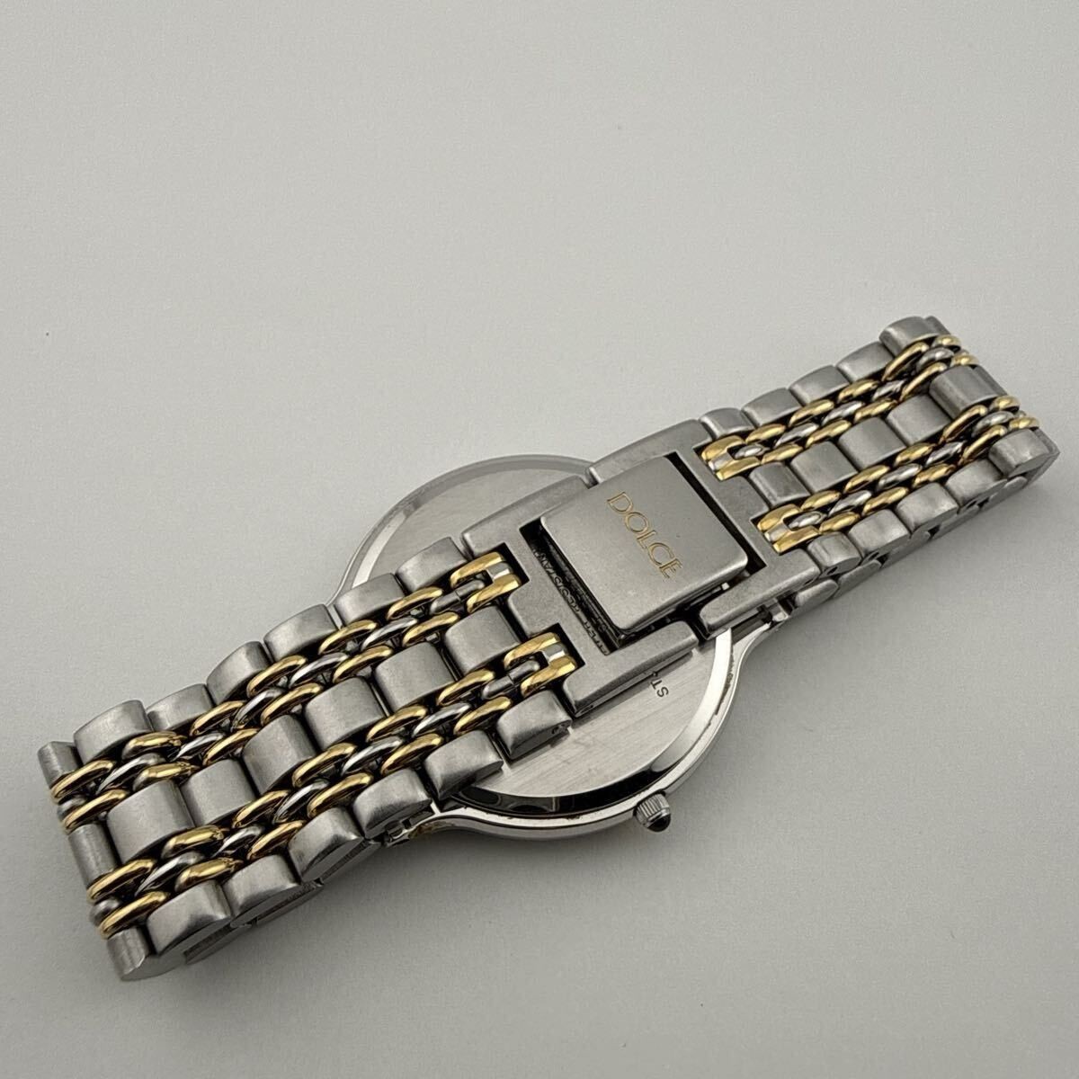 SEIKO 5E31 6000 Seiko DOLCE Men s Boys Wristwatch Working Battery Replaced B444