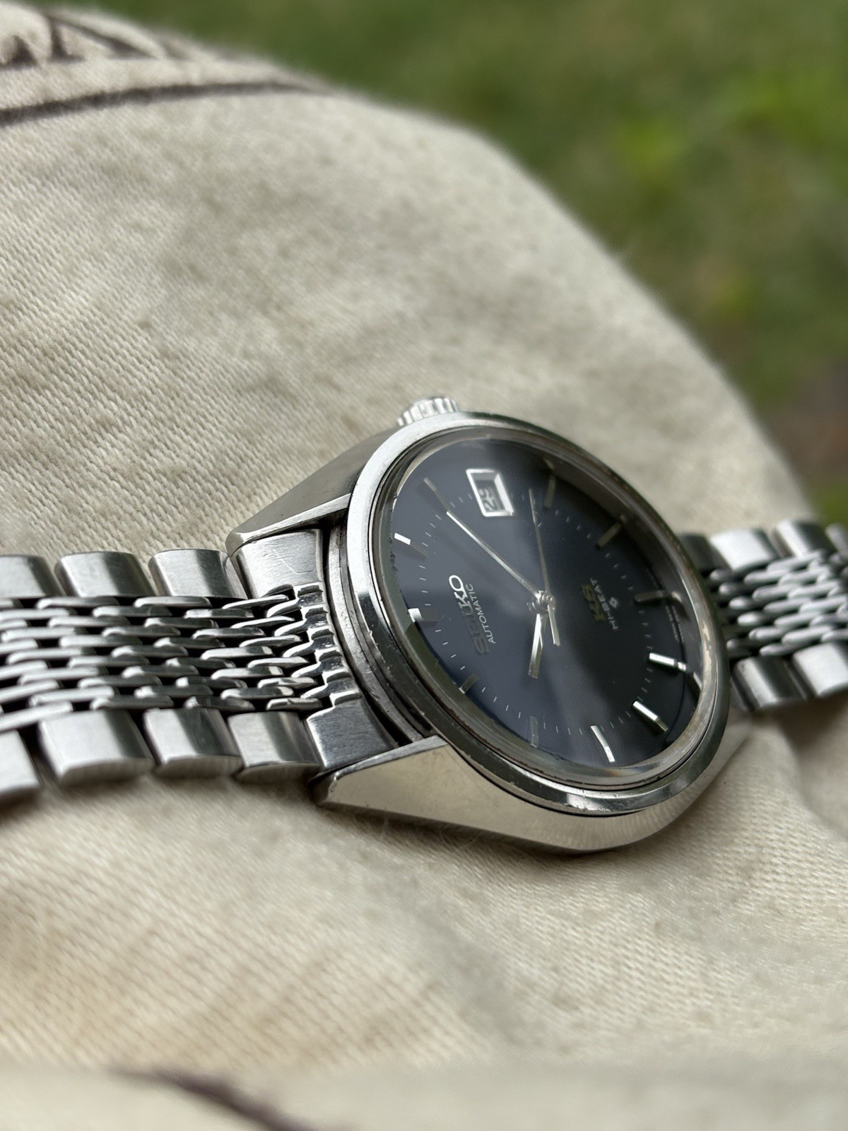 King Seiko 5625-7110 Hi-Beat | Original Blue Dial | Serviced 2025 | Vintage 1972