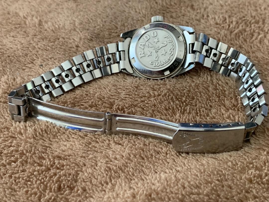 RADO Green Horse Ladies Auto Watch 22.6mm Junk 17cm 6.69in Wrist Needs OH