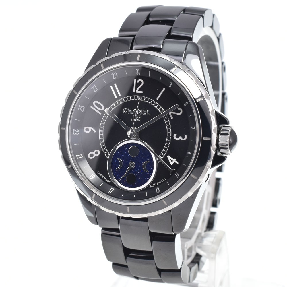 CHANEL J12 H3406 Moon phase black Dial Automatic Men’s Watch J#147779