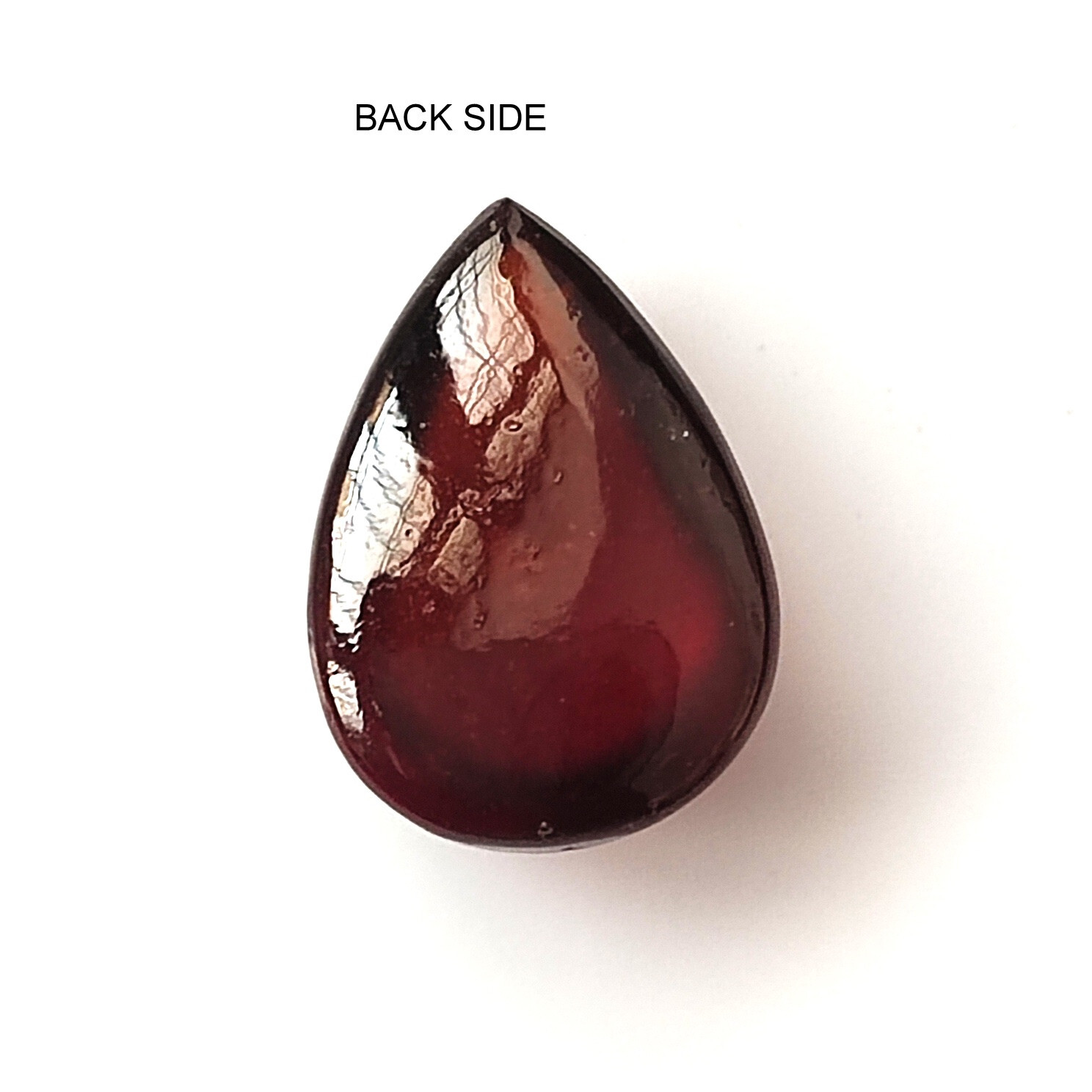 Natural Hessonite Garnet Cabochon 14X10 mm Pear Calibrated Wholesale Gemstone