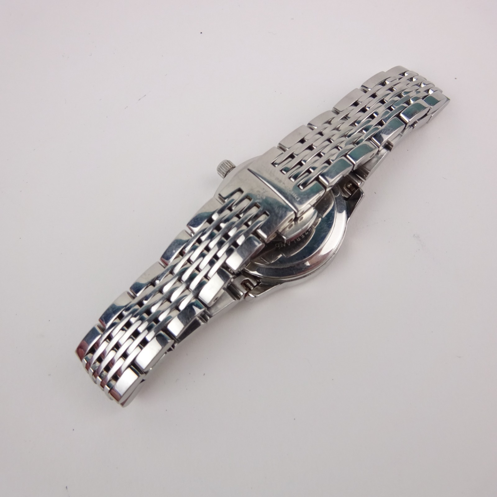 Dreyfuss & Co 1946 Watch Stainless Steel Silver Dial Classic Women’s