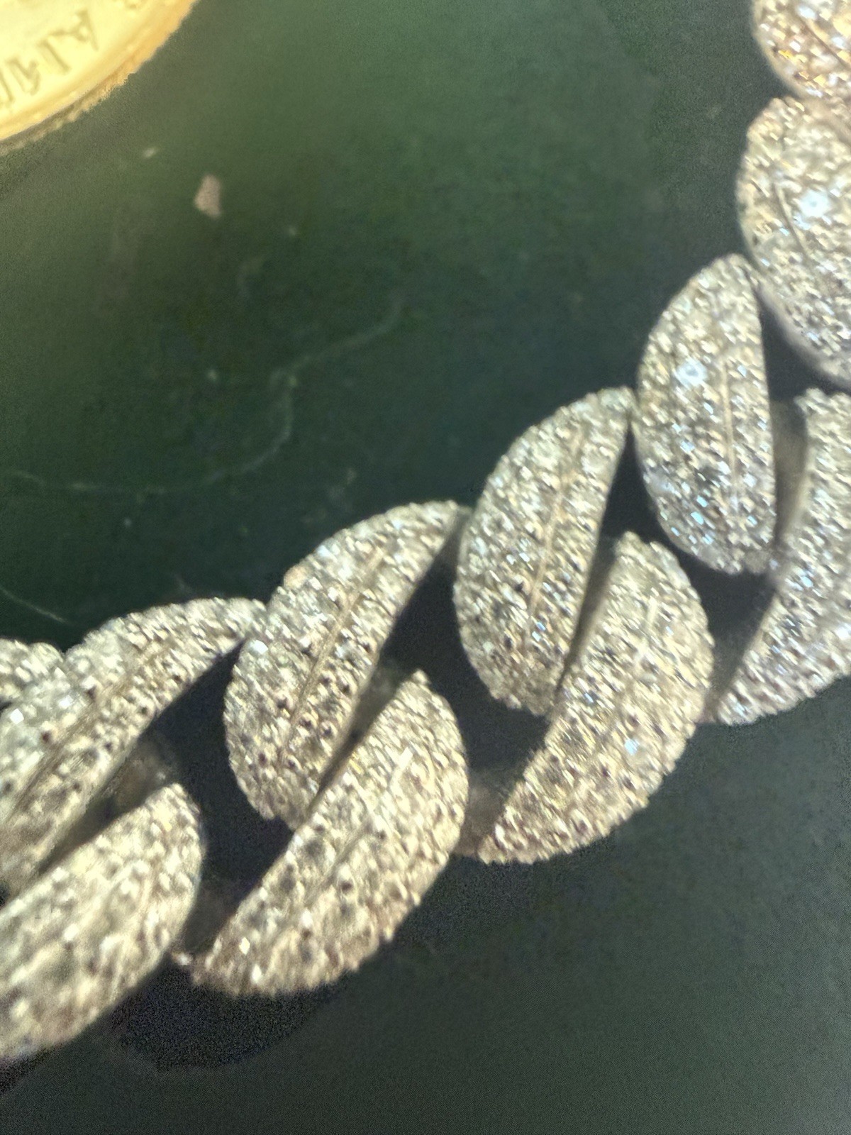 Sterling Silver Moissanite Miami Cuban Bracelet 8” Inch 9.5mm New