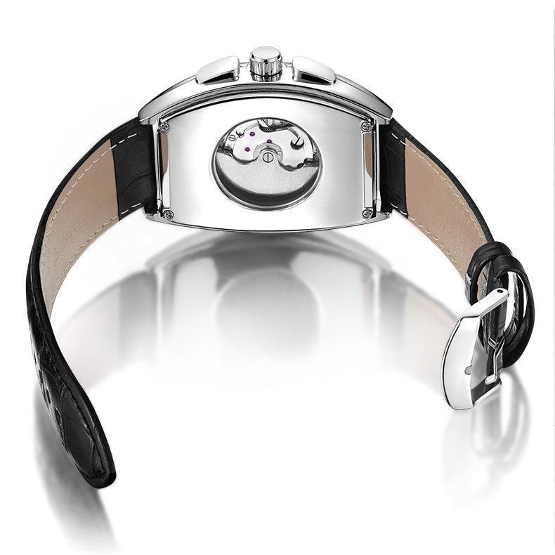 Men’s Automatic Mechanical Watch Classic business Self-winding Barrel-shap Gift