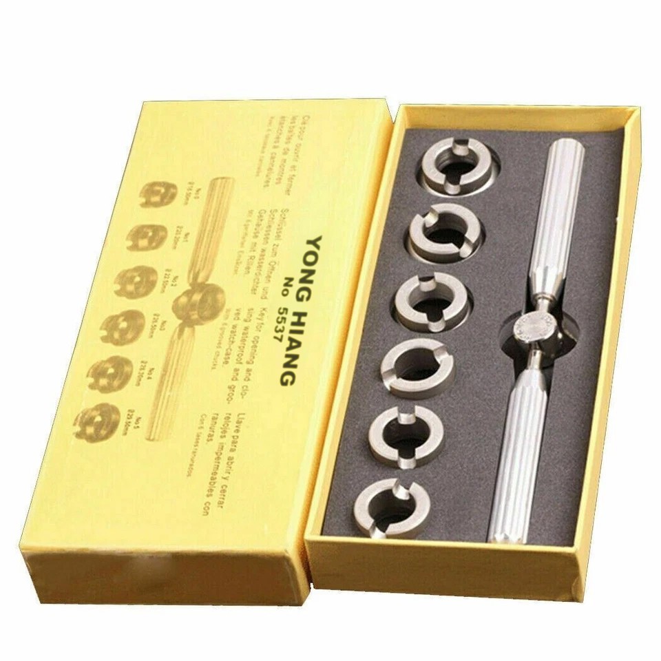 For Rolex and Tudor Case Back Cover Opener Remover Watch Repair Tool Kit