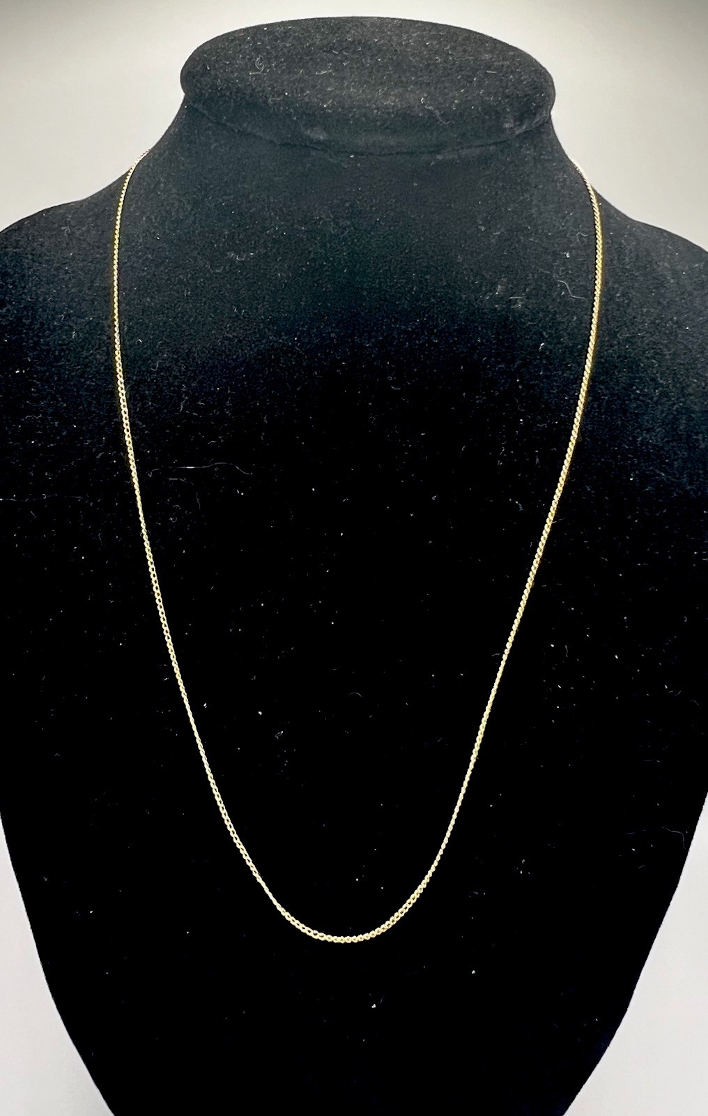 14k Gold Chain 15 Inch Yellow Gold .7 Grams