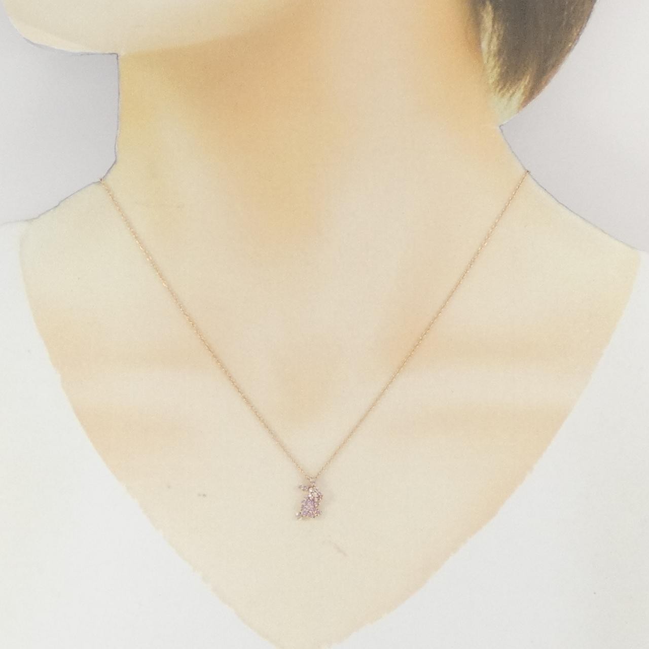 Authentic Ponte Vecchio 2009 Christmas Collection Necklace 0.16CT #230-000-7…