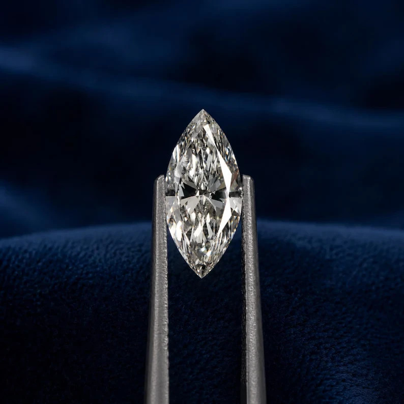 Marquise Cut Lab Grown Diamond, 1.0/2.0/3.0 Carat IGI Certified Diamond E/VS1