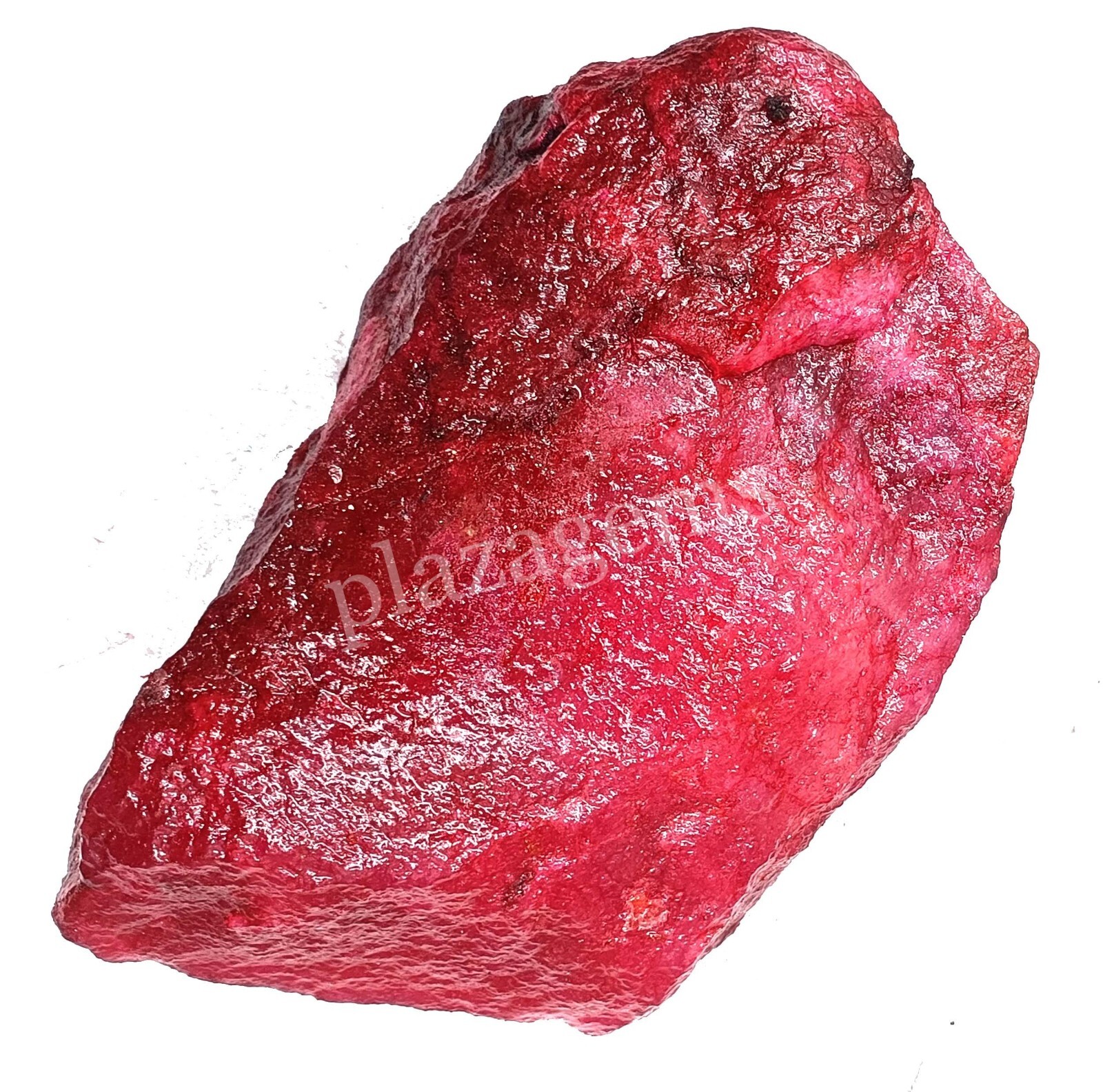 2 KG Natural Red Ruby Rough Color Enhanced Dyed Certified Loose Gems 5FRK