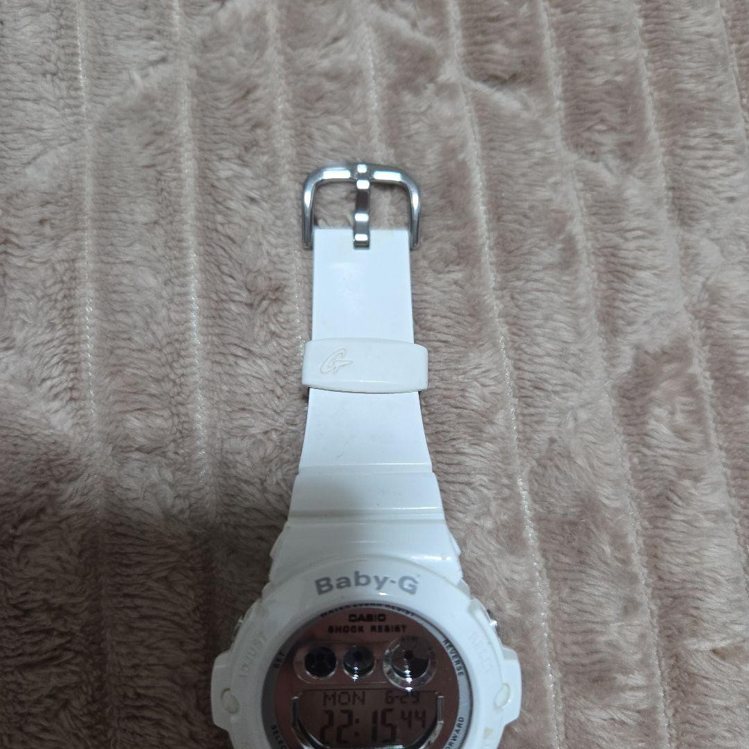 CASIO BABY-G BG 6900 white digital wristwatch