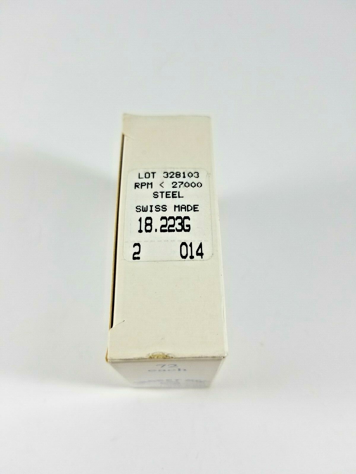 Grobet USA – Swiss Made – Jewelers Steel Wheel Bur / Burs – Full Box / 72 pieces