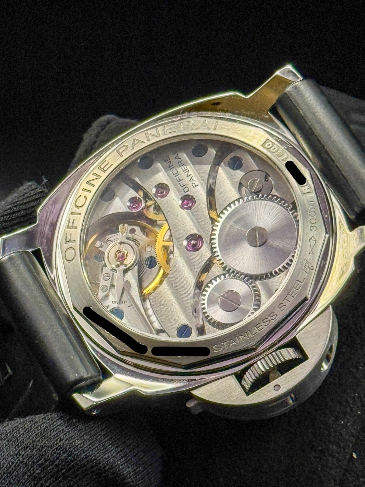 Panerai PAM111 Luminor Marina Men’s Black Watch – PAM00111 R Series Box Papers