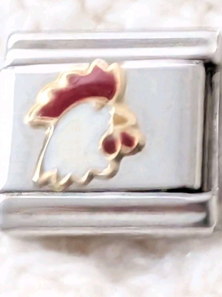Authentic Patrizia Roaster Farm Italian Charm Classic 9mm Link R172