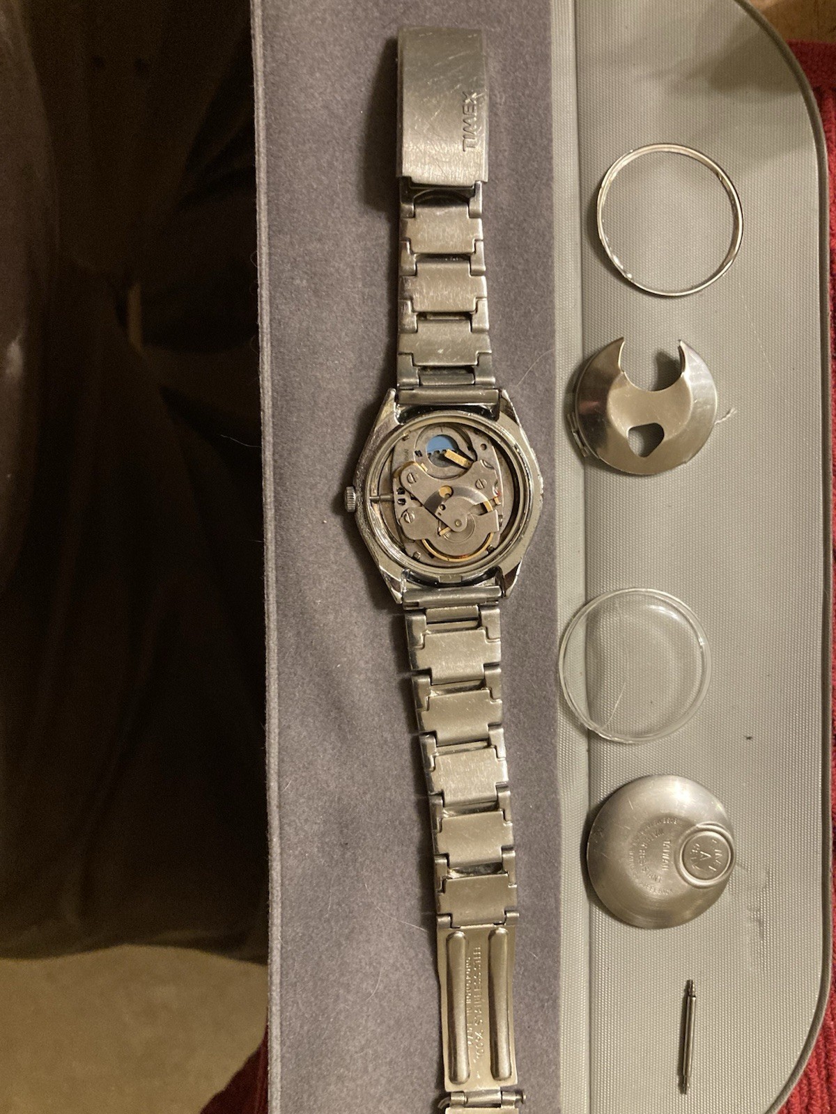 Vintage Timex Electrik Dynabeat 1970s For Parts or Repair