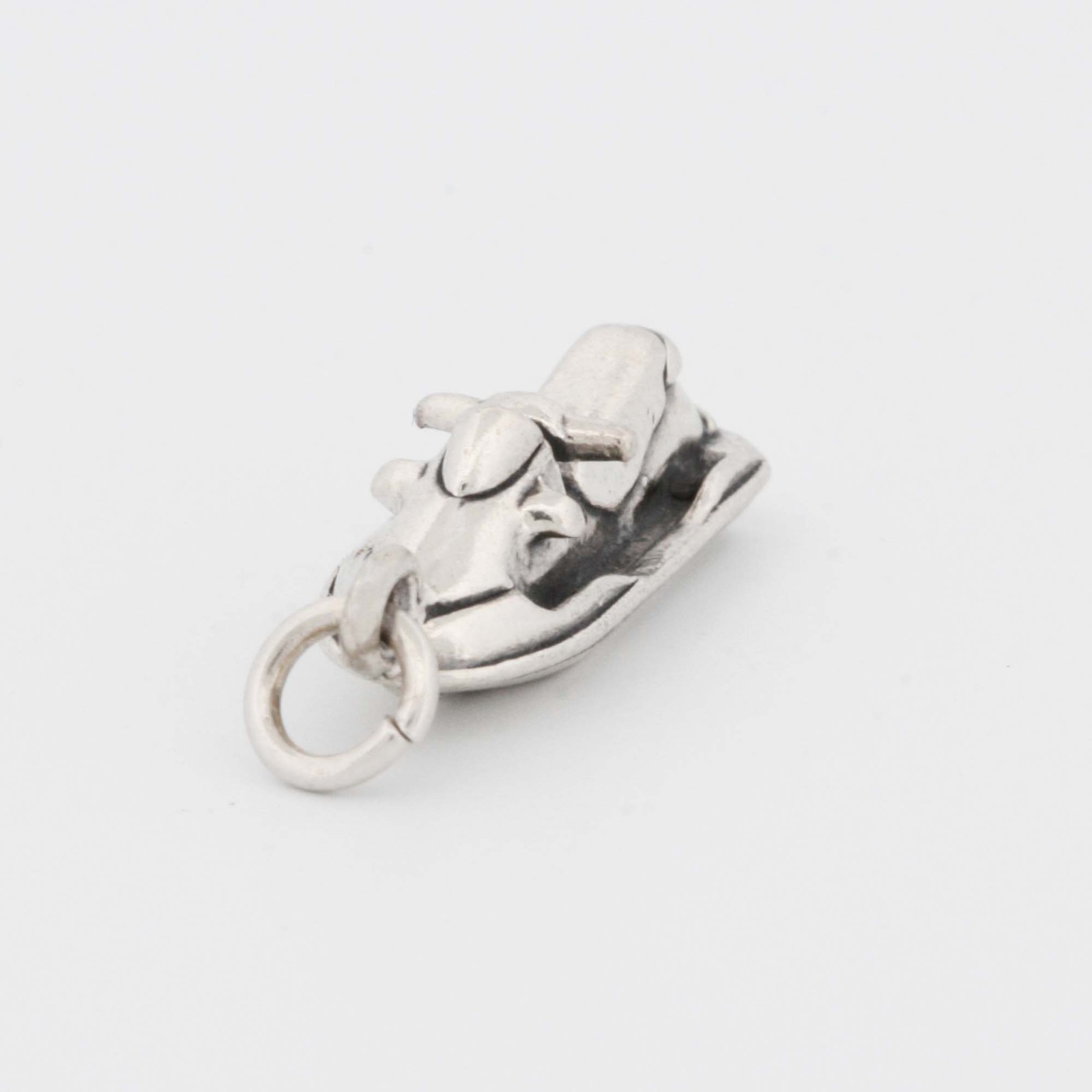Jet Ski Jetski Waverunner 3D 925 Solid Sterling Silver Charm Pendant MADE IN USA