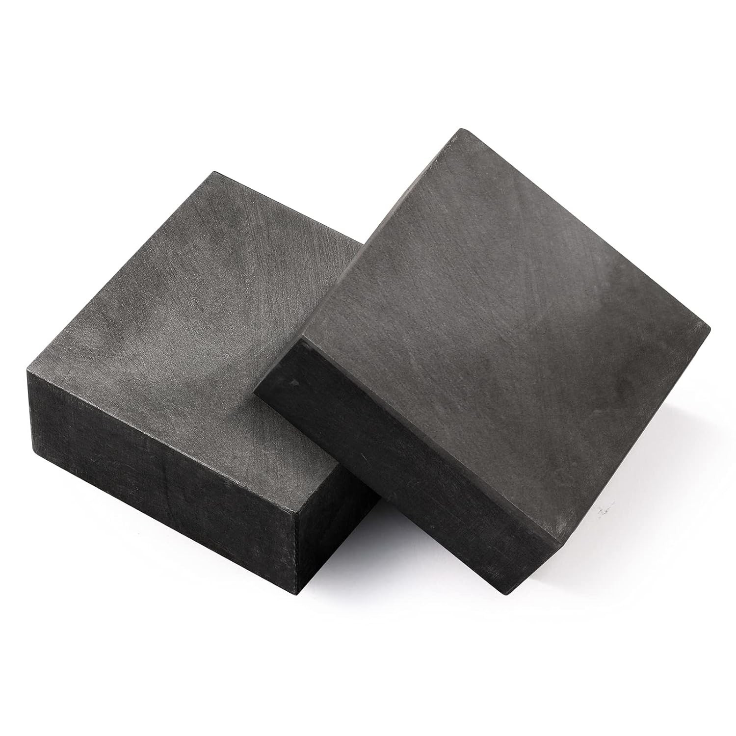2 Packs Graphite Ingot Block 99.9% High Purity EDM Graphite Plate Blank Milli…