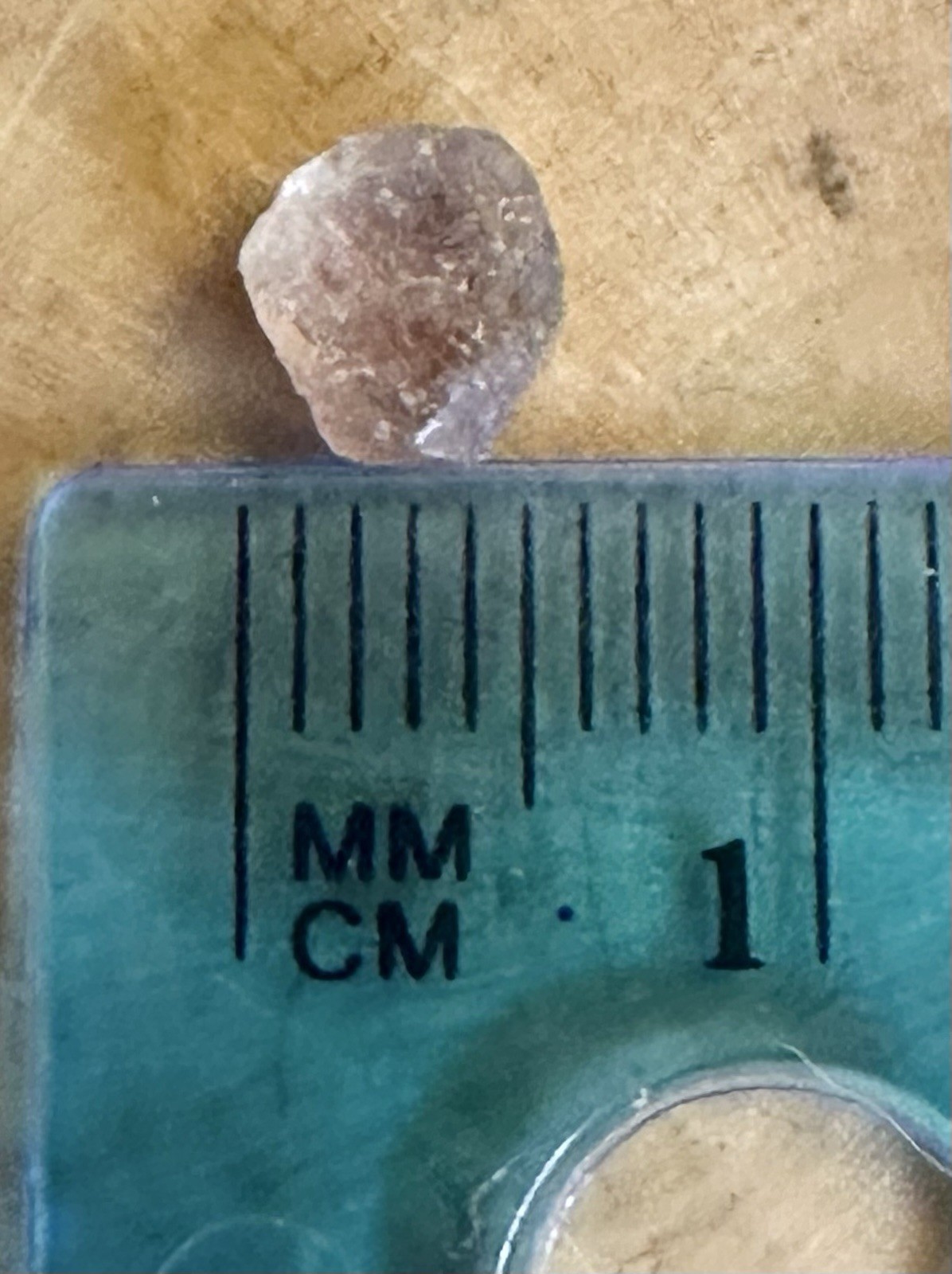Gorgeous Natural Uncut Pink Lavendar Montana Sapphire 1.20 CT Approx 6.5x6x3 mm