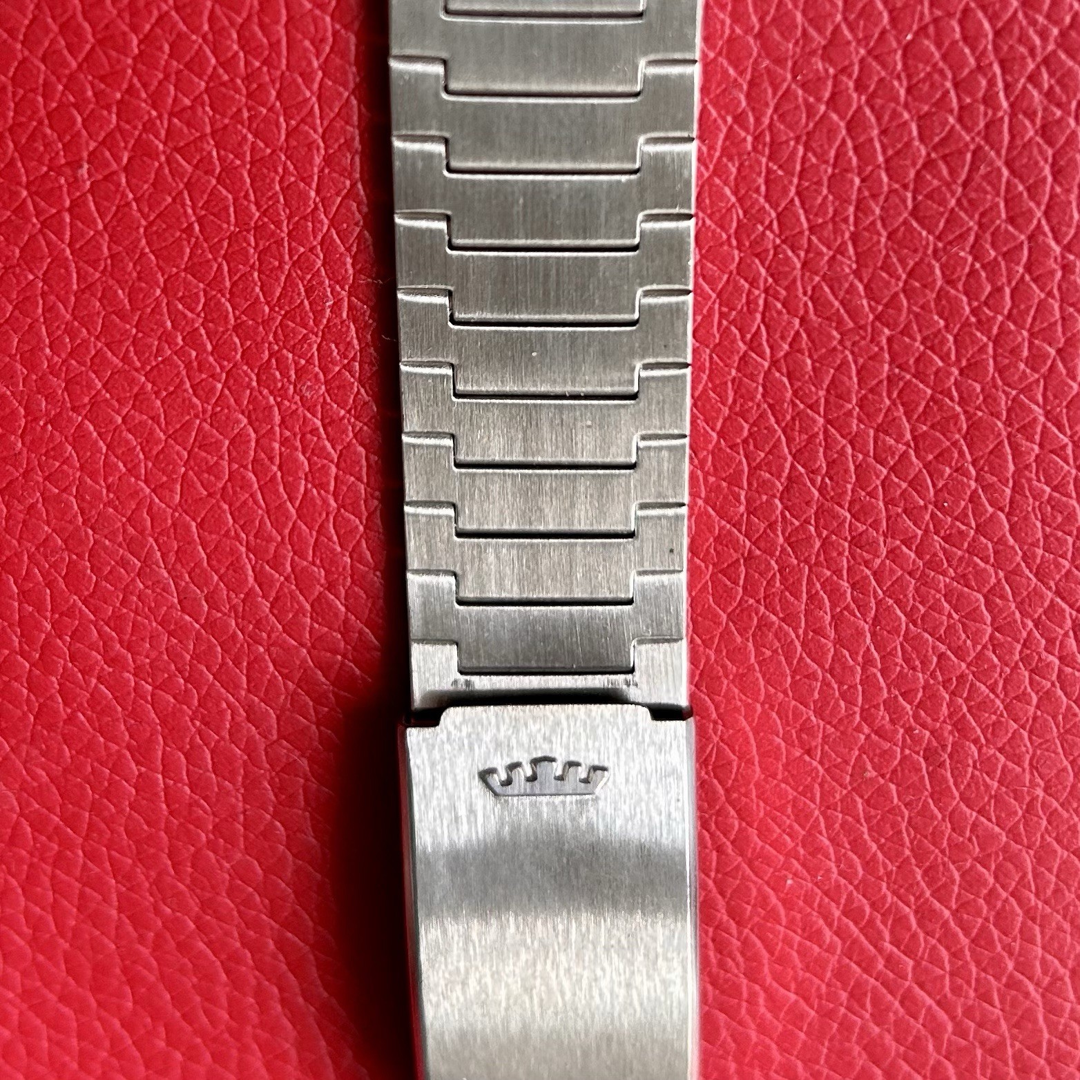 Original NOS Vintage 19mm Fortis Watch Bracelet Band Fits Up To 8” Wrist