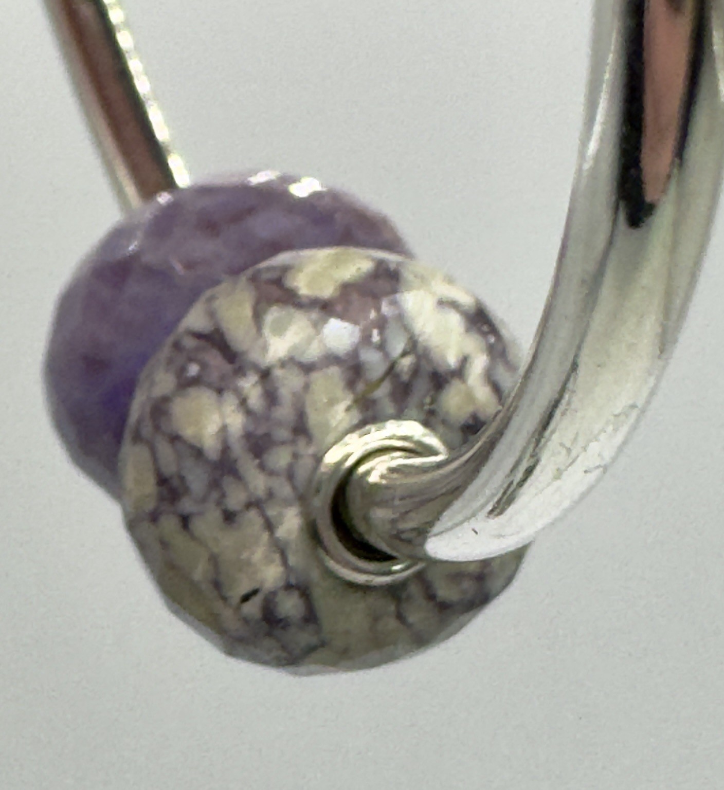 Trollbeads Angel Wing Alunite Only Bead New! Lovely Veining Bead 2# Main Photo
