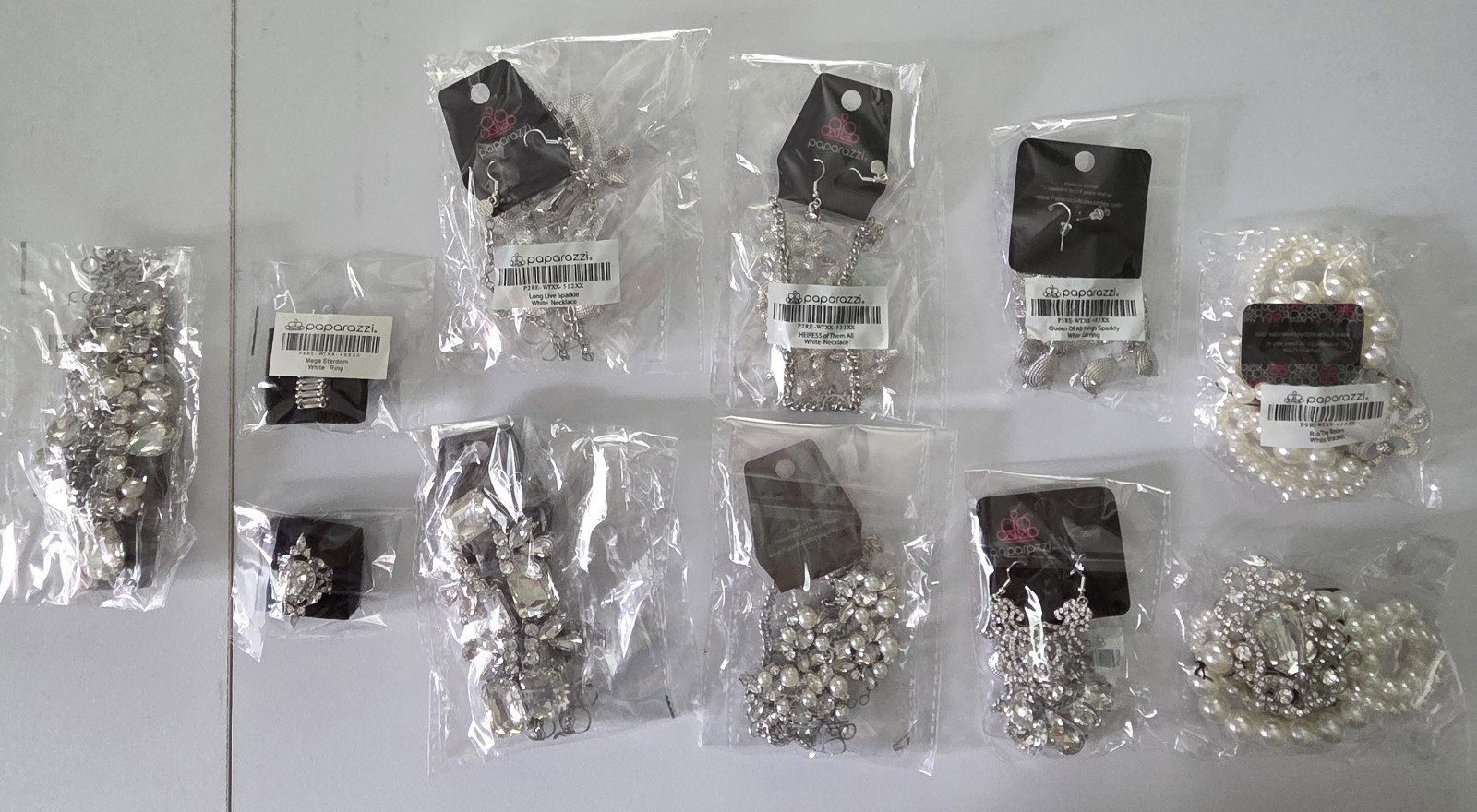 10 Pc Paparazzi Empower Me Pink Lot NIP Reseller Wholesale + 2 FREE EP001