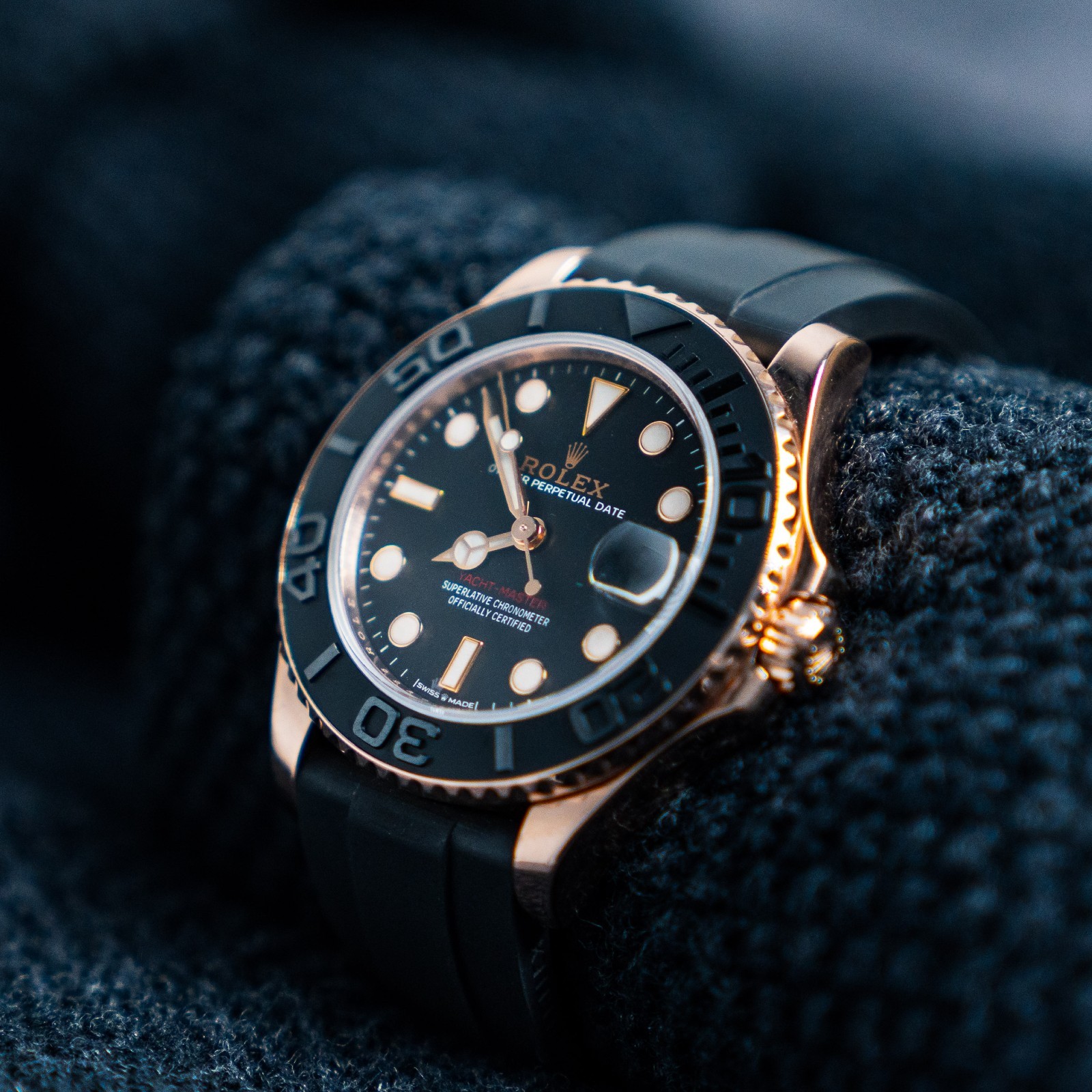 Rolex Ladies Yacht-Master 268655 37mm Rose Gold Women’s Watch