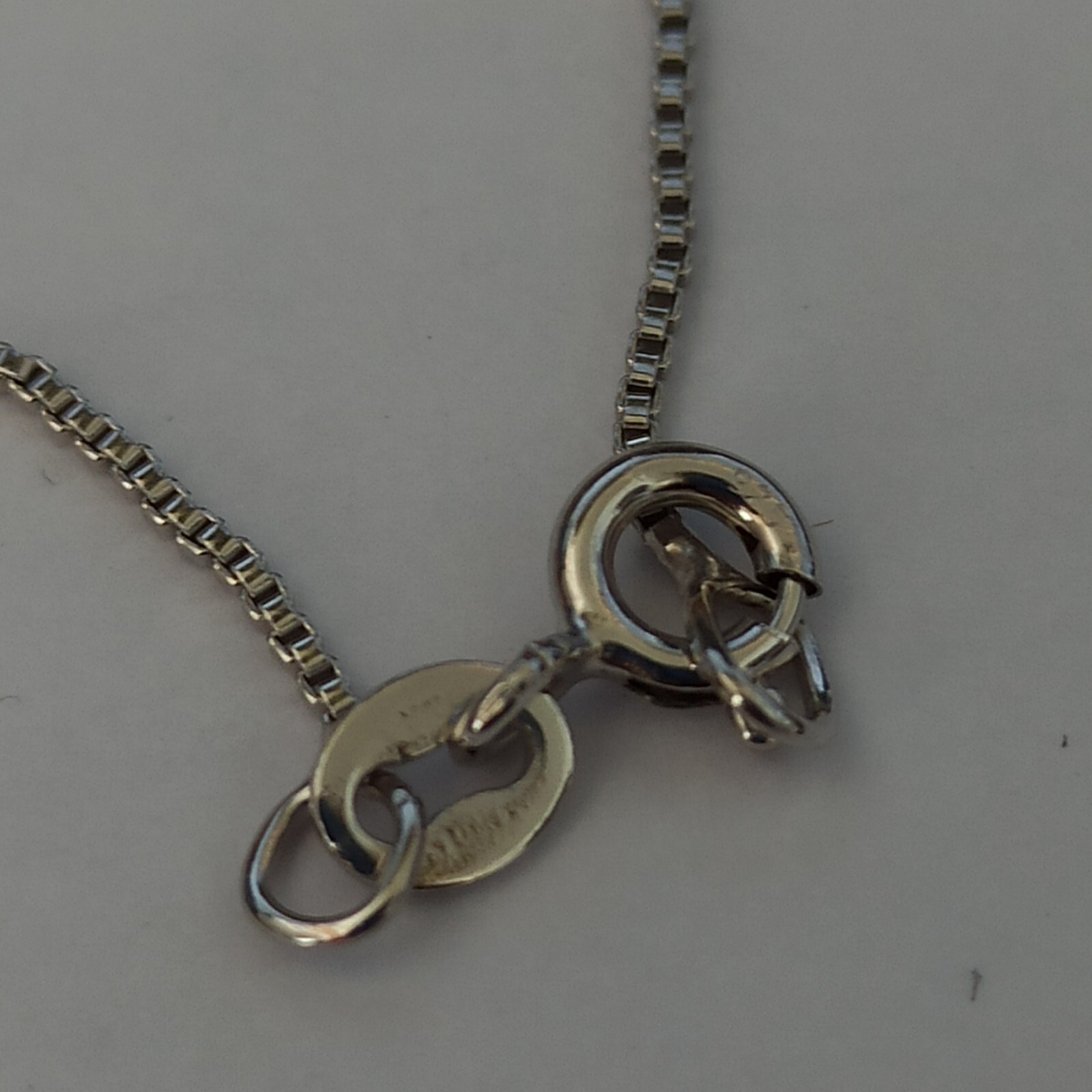 Vintage HaShem Hamsa Necklace Silver Shaddai ה 925 Israel Jewish Unisex Gift Box