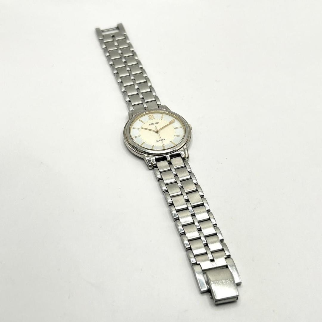 SEIKO Lucent Men’s Quartz Watch, Two-Tone Color, Roman Numerals