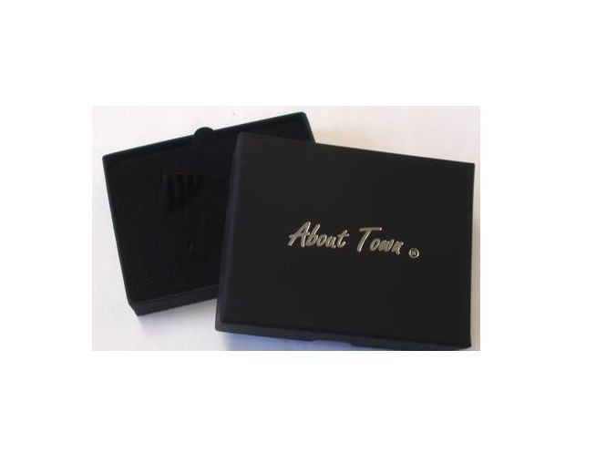 New Black Diamond Dust Gold Plated Cuff link studs Retail Gift Boxed set TUXXMAN
