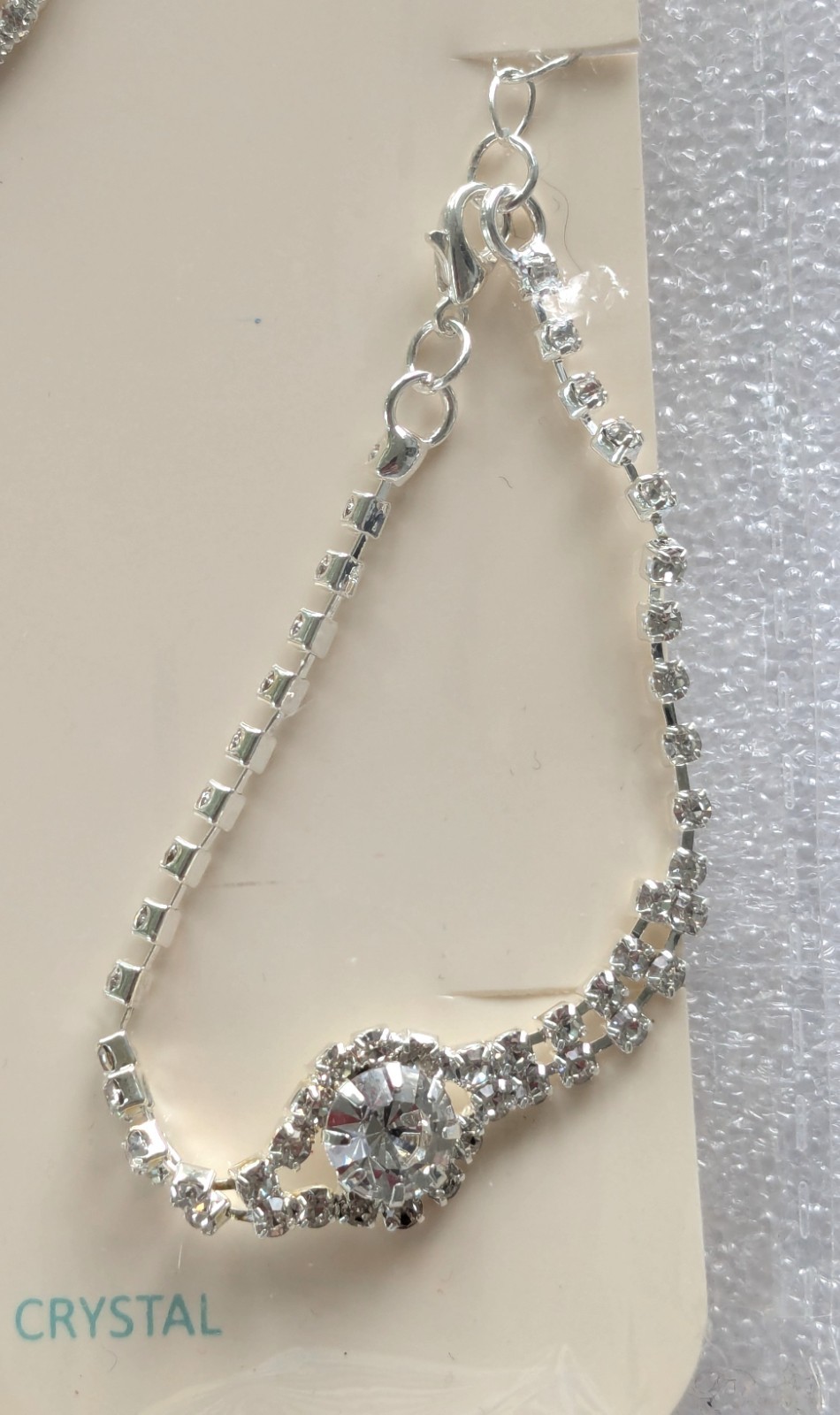 Camille Bijoux Genuine Austrian Crystal Heart Necklace, Bracelet & Earrings B22