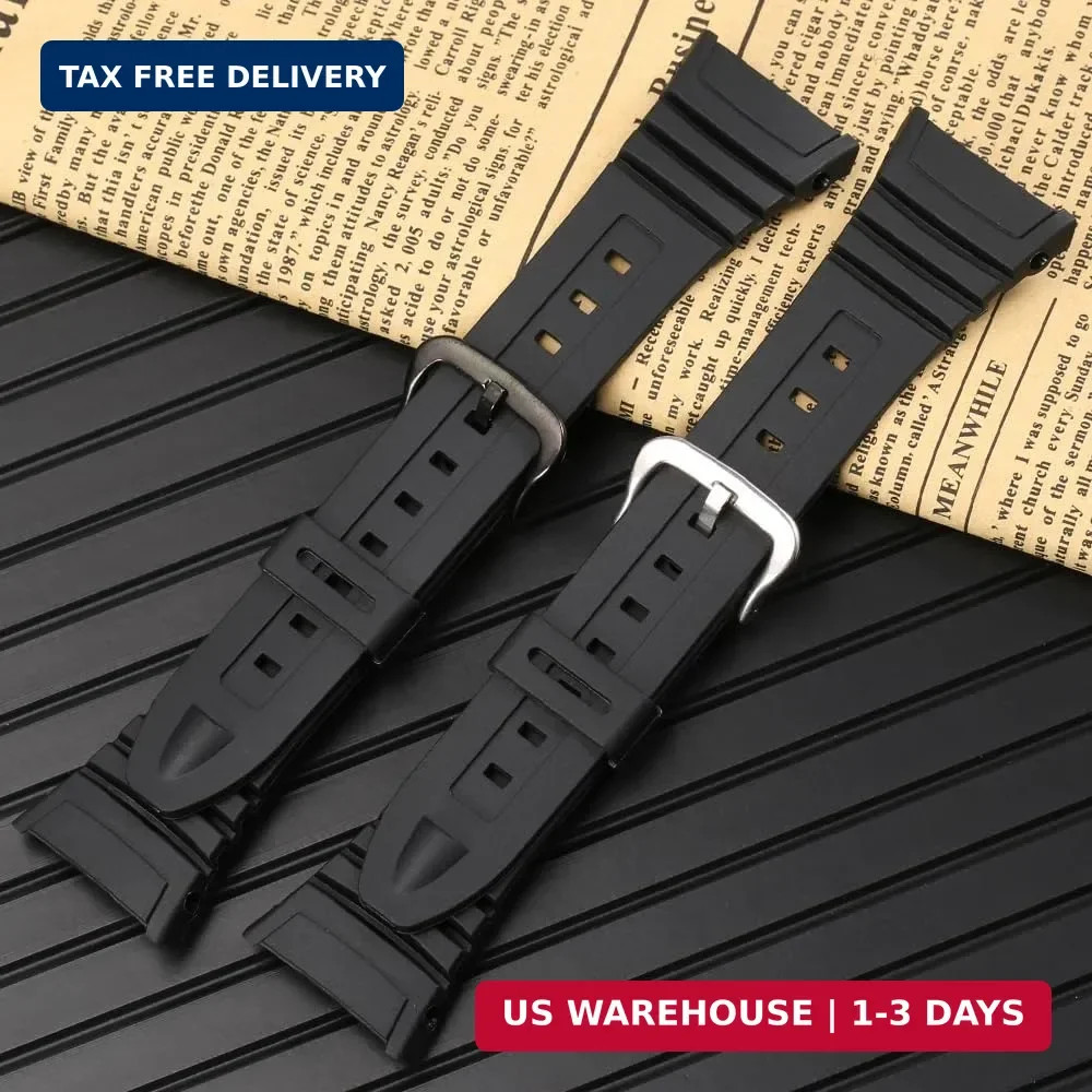 Replacement Strap for Casio Men’s W-96H W96H-1BV Sport Watch Band 10076822 W96H
