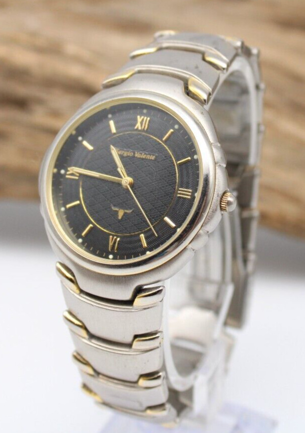 VINTAGE SERGIO VALENTE F-IAJCC MEN’S WATCH 35.6mm 11.6mm LUG RUNS (DL3)